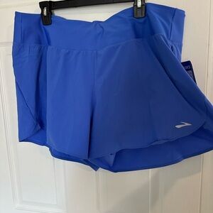 Brooks Vibrant Blue Women's Athletic Shorts